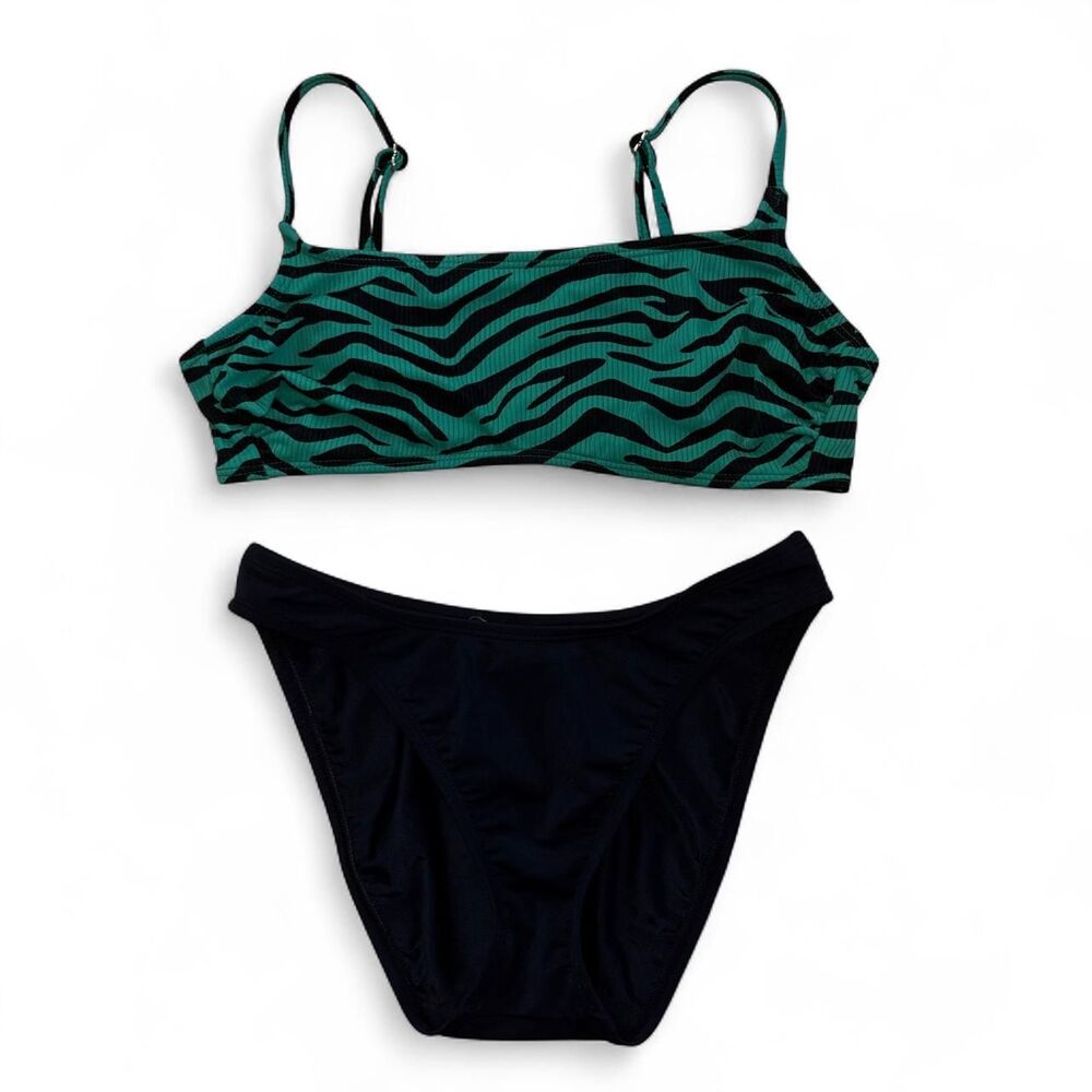 Victoria-s-secret Women's Green and Black Bikinis-and-tankini-sets